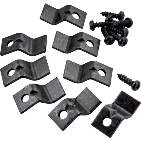 metal tabletop hold down brackets|Table Top Fasteners (8/pack) .